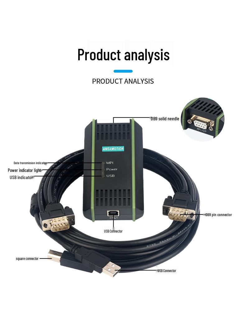 Siemens S7-200/300 PLC USB-MPI/PPI Programming Cable 0CB20