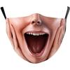Outdoor Face Mask Unisex Adult Mouth Mask Dustproof Protective Reusable 3D Face Masks Party Masks
