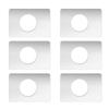 Upgrades Door Knob & Deadbolt Reinforcement Plate Door Lock Hole Backing Reinforcer for Enhanced Security & Easy Repair