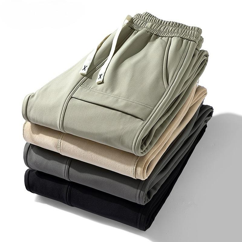 Three-proof Assault Pants Men's Autumn and Winter Straight Men's and Women's Outdoor Plus Velvet Thick Warm Tooling Casual Functional Sports Pants