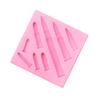 2pc DIY Gun Bullet Shape Fondant Soap 3D Cake Silicone Mold Cupcake Jelly Candy Chocolate Decoration Baking Tool Moulds