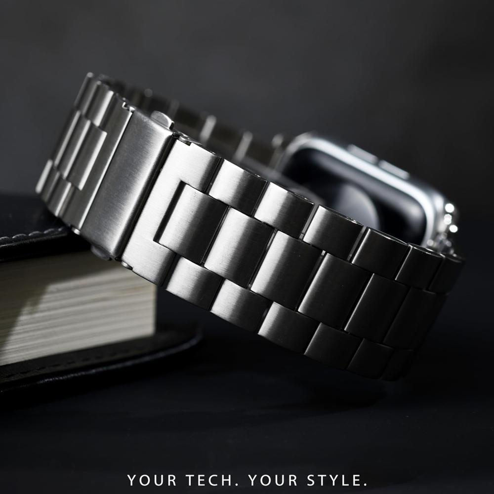 Λουράκι+Κάσα από Ανοξείδωτο Ατσάλι Για Apple Watch Ultra 3 49mm Λουράκι 40mm 44mm 45mm 41mm Βραχιόλι correas iwatch Series 6/7/8/9