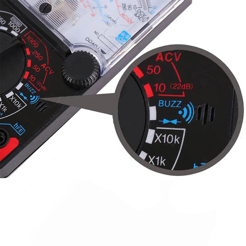 Widerstand messen Digitalmultimeter Zeiger-Multimeter Spannung messen