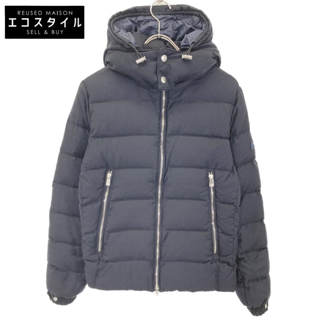 TATRAS MTAT20A4289-D Navy Wool DOMIZIANO Hoodie Down Jacket Jacket 01 NavyUsed