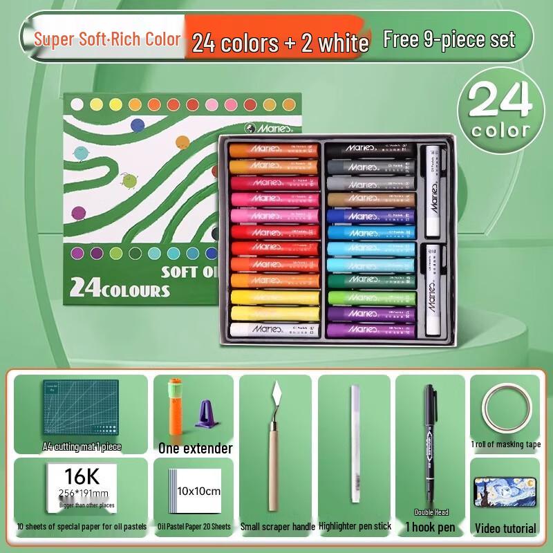 Maries Super Soft Oil Pastels