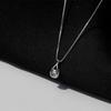 A Stylish Necklace with a Pretty Water Drop Detail and a Pretty Pendant Detail That Stands Out On Its Own.