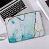 1-piece set, marble print pattern laptop bag, briefcase, suitable for 14 inch laptops, fixed laptop bag