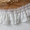 Handmade Lace Trim: Mesh for Baby Clothes, Curtains, Skirts, Pleated Decorative Fabric