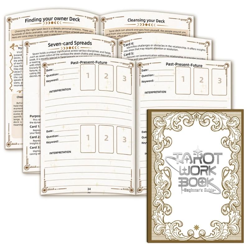 Mystical Journal For Divination Quickly Sketches Zones Light weight Spiritual Card Reading Journal
