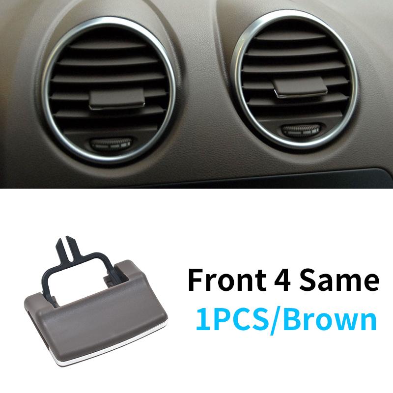 

Car A/C Air Conditioner Vent Outlet Grille Slide Clip Repair Cover For Mercedes Benz W164 ML GL 300 320 350 400 коричневий