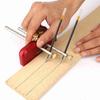 Woodwork Draw Line Adjustable Aluminum Alloy Marking Gauge Wood Scribe Mortise Tool