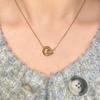 Titanium Steel Non-fading Small Waist Necklace Women's Summer Niche Design Accessories Collarbone Chain Pendant