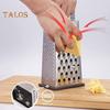 Cheese Shredder Sharp Grate Garlic Mincer Tool Multipurpose Kitchen Stainless Steel Food Grater Household Supply