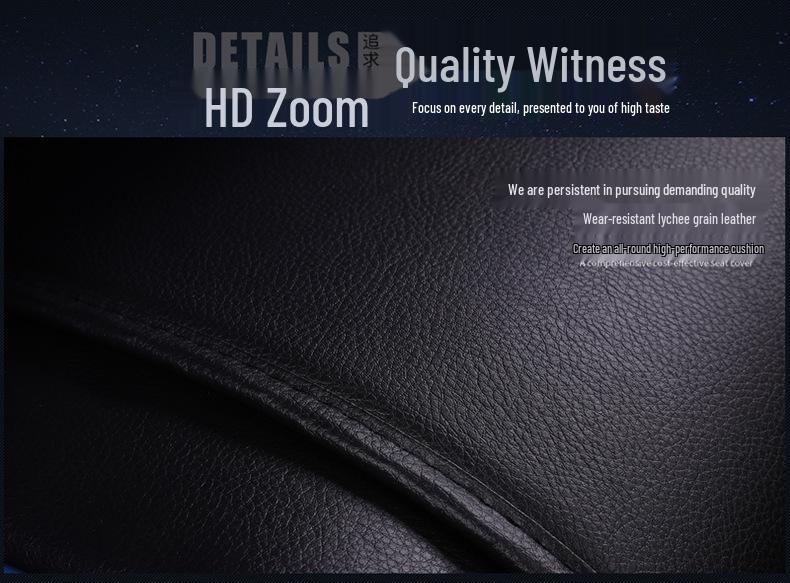 Universal Leather Car Seat Cover Set for Suzuki Tianyu SX4 Hatchback - Full Coverage, Four Seasons Use