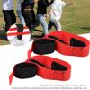 2Pcs Fun Outdoor Sports 3 Legged Race Bands Giant Footstep Tram for Game Activities