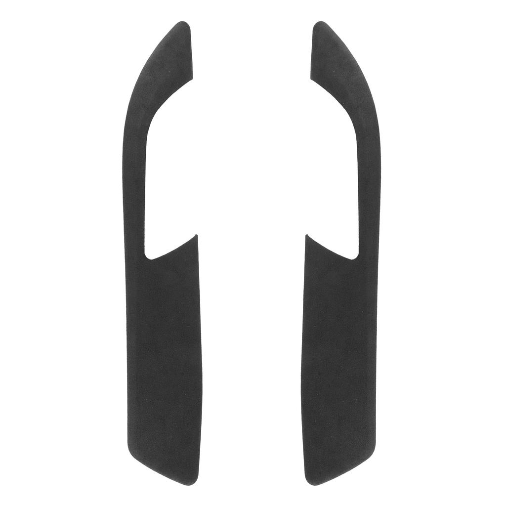 2pcs Suede Interior Door Handle Panel Cover Frame 2mm Thick Fit for  4 E89 2009‑2016