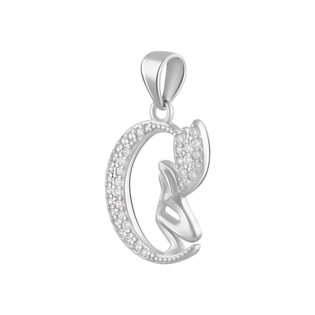 Серебряная подвеска с фианитами (2080510)