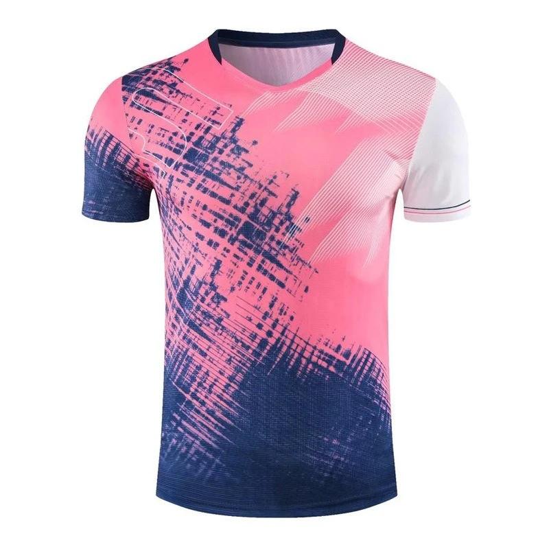 Pánské sportovní tričko s pruhy na trénink Rychleschnoucí Krátký rukáv Posilovna Běh Fitness Kulatý výstřih Pánský styl