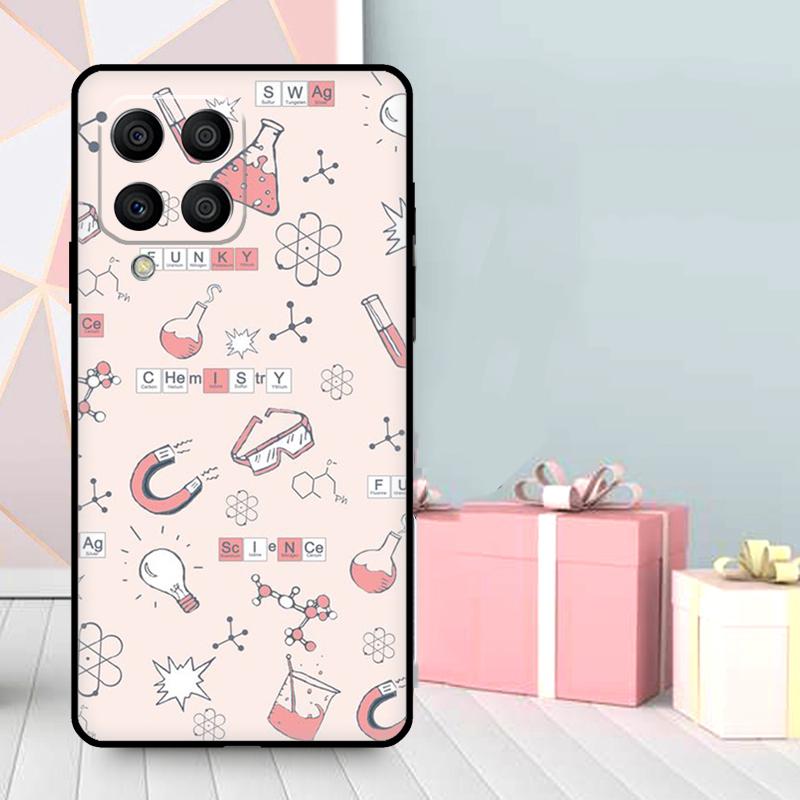 Biologie und Chemie Hülle Für Samsung Galaxy M06 M11 M31 M14 M34 M54 M12 M32 M52 M15 M13 M16 M36 M56 M53 M35 M55