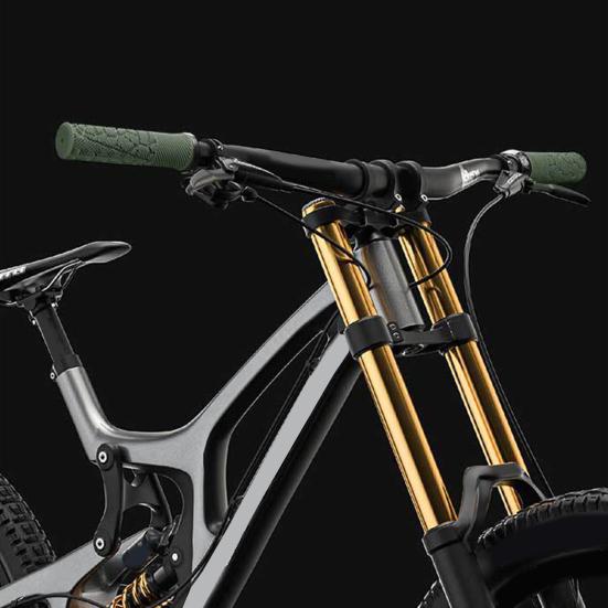 1 Pair Bicycle Handlebar Cover Soft Tough Aerodynamic Design High-Strength Anti-Slip Shock-Proof Handlebar