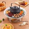 Portable Indoor/Outdoor Smokeless BBQ Grill & Charcoal Stove