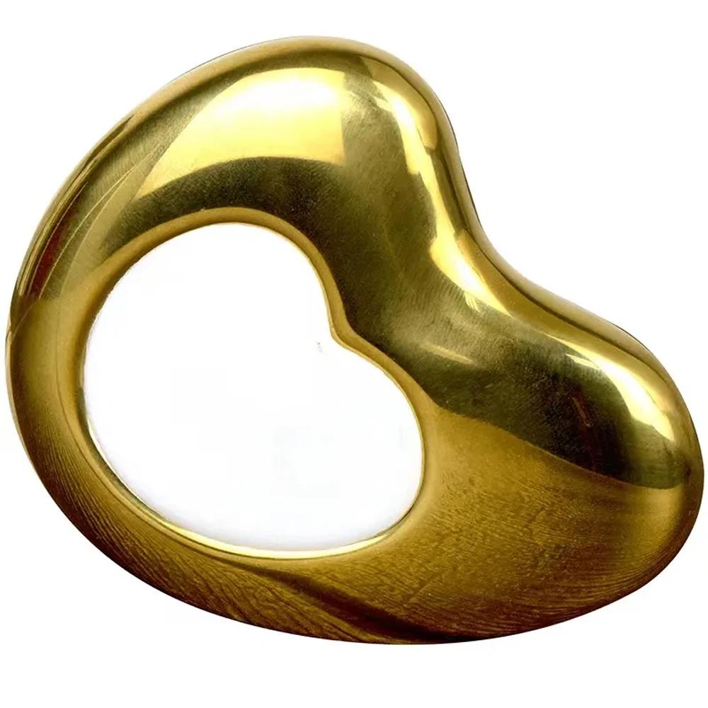 

Gua Sha Board Ice Globes for Facials Stainless Steel Ice Roller for Face and Neck Facial Cryo Roller Massager Skin Care Tool золотистый