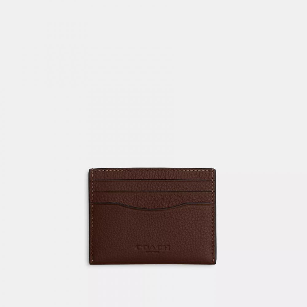 Coach Slim Id Card Case Black