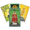 Golden Dawn Tarocchi 78 Carte Divinazione Set Mazzo Carta Oracolo Carte da gioco per feste in famiglia Gioco da tavolo