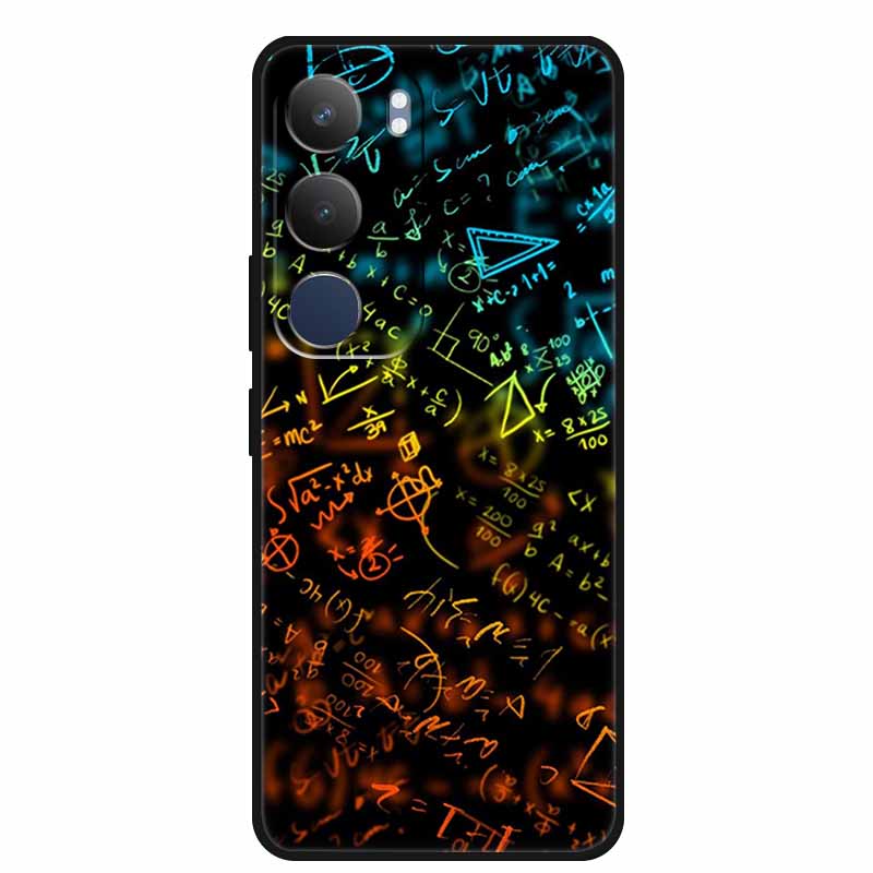 For Vivo Y19s 4G Case Y 19s 6.68" Soft Silicone TPU Phone Case for Vivo Y19s Pro 4G Cartoon Animal Shockproof Cover Y19 s Pro 4G