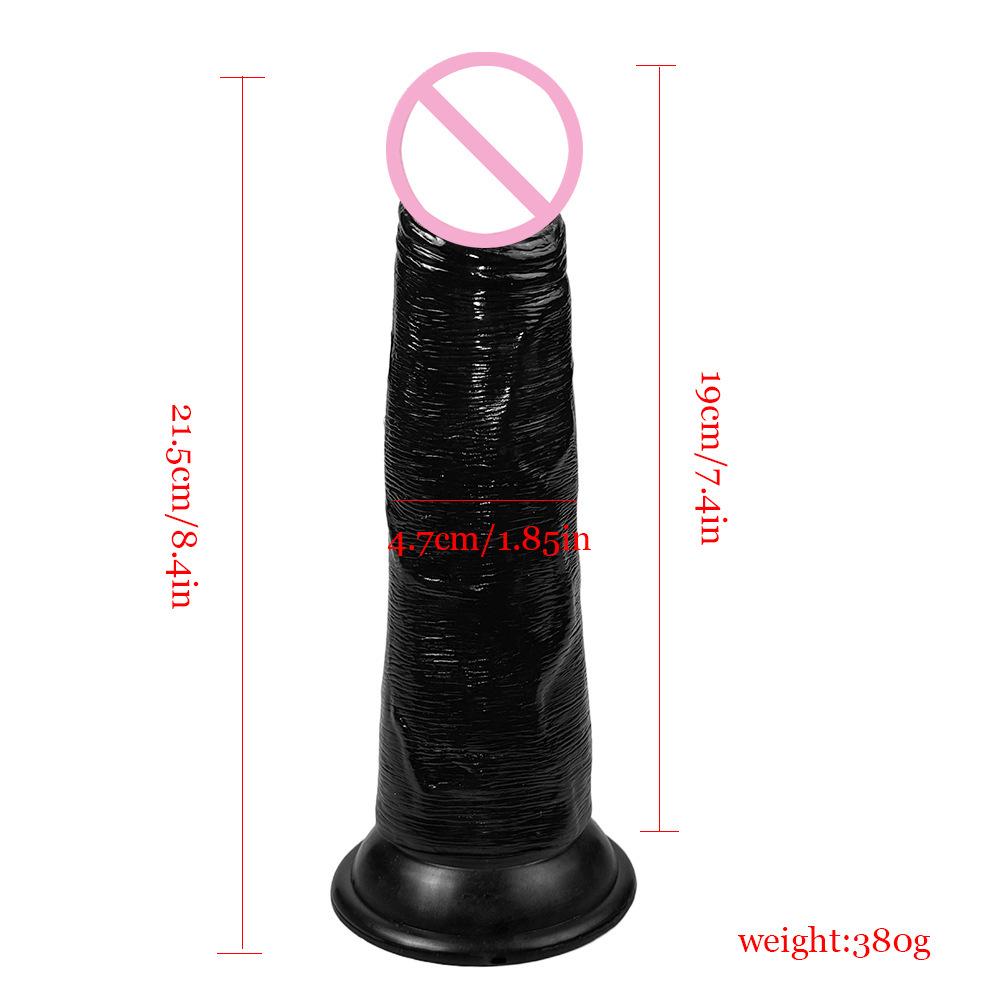 International Extra-Large Realistic Dildo and Anal Plug for Women