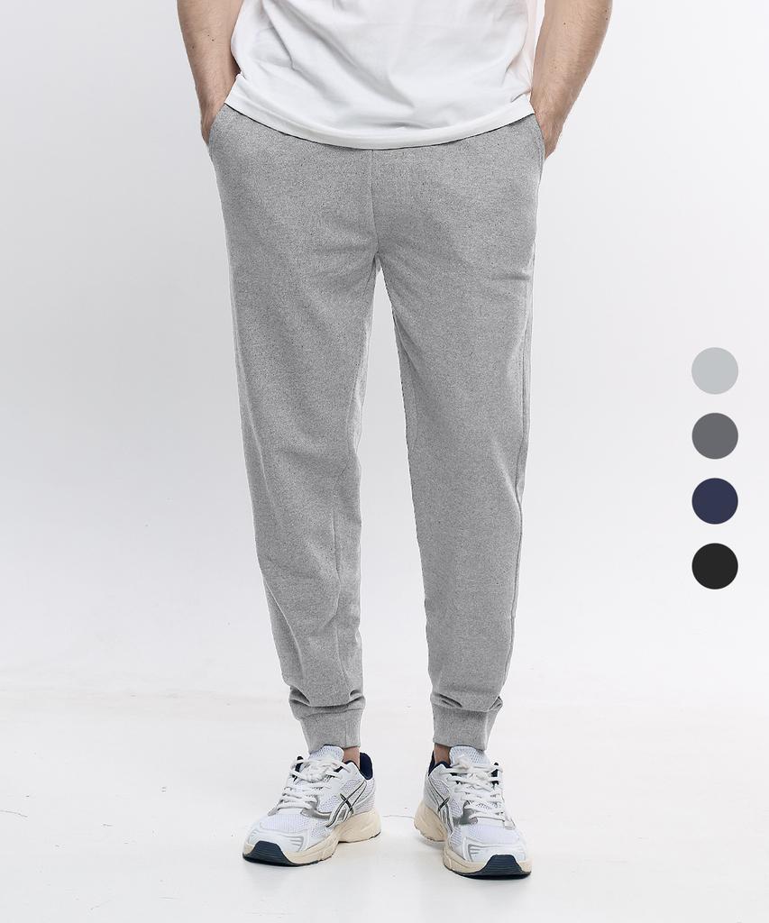Easy By In & Out Men'S Cotton Jogger Elastic Pants 4 Colors