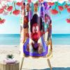 Creek Heroes Print Beach Towel, Large Soft Quick Dry Towel for Beach Camping Swimming