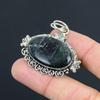 Natural Nepharite Gemstone Indian Jewelry 925 Sterling Silver Pendant For Women