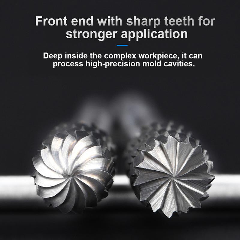 10Pc HSS Router Carbide Engraving Bits & 10Pcs Router Bit 1/8"(3mm) Shank for Rotary Tools for DIY Woodworking Carving Engraving