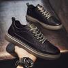 High-quality Leather Casual Fashion Luxury Brand Men's Breathable Flat Shoes With Lace Oxford Comfortable Outdoor Running Shoes