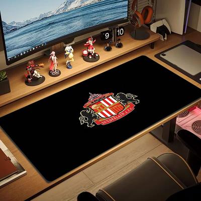 Sunderland AFC Large Size Mouse Pad Large Gaming Table Cushion Non-slip Laptop Tablet Big Mousepad XXL Mat Mini PC Playmat With Lock Edge