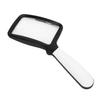 3X Magnifying Glass with LED Light Foldable Rectangle Handheld Magnifier for Reading Book Newspaper 