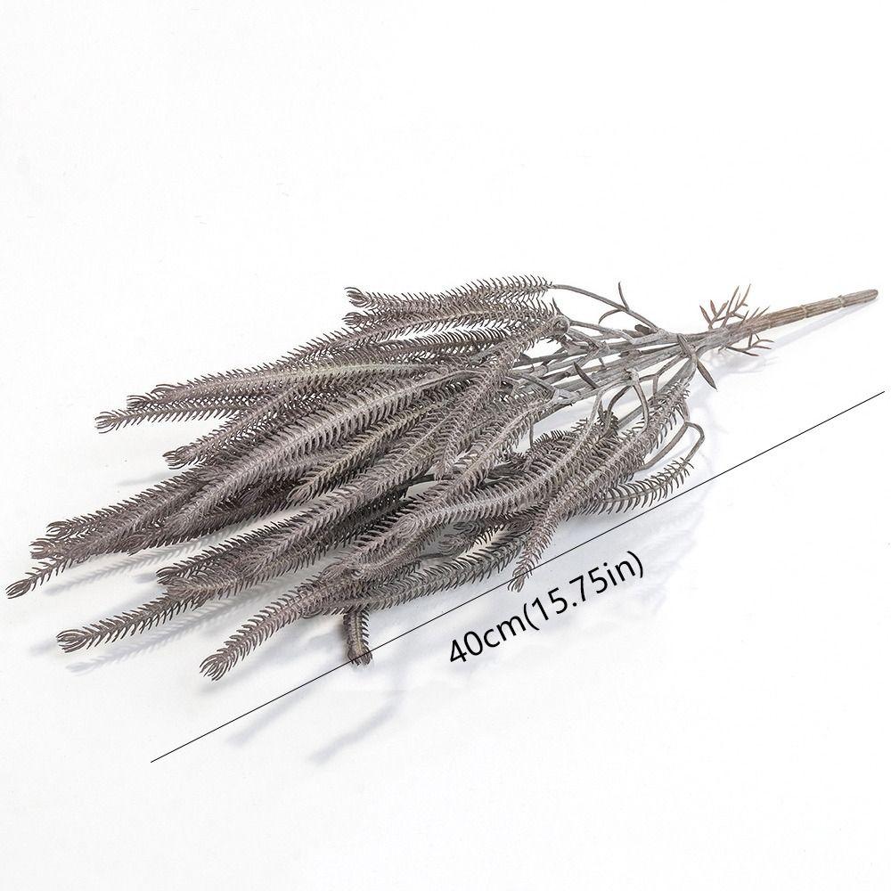 Handmade Artificial Pine Branch Handcraft Fake Green Plants Artificial Pine Tree  Living Room Decor