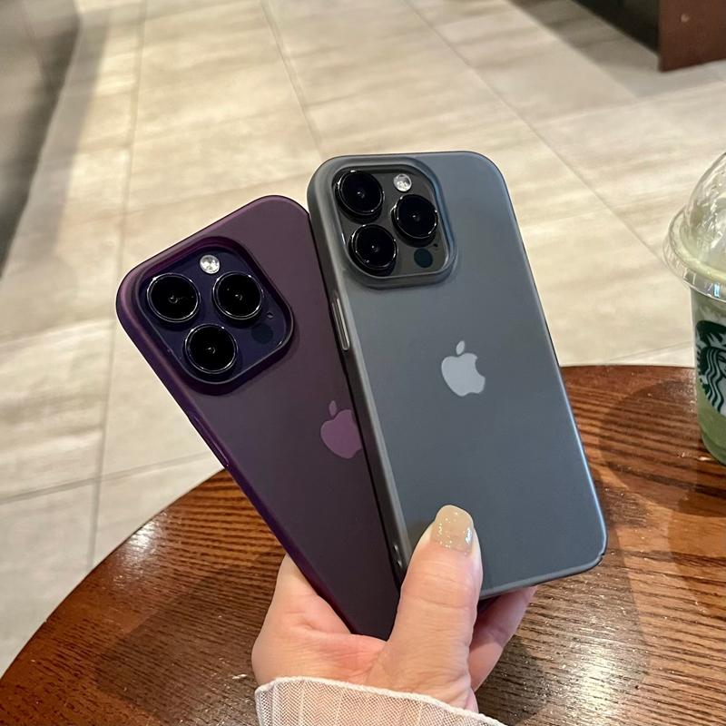 Luxuriöse transparente matte Handyhülle für iPhone 15 14 13 12 11 Pro Max Plus Ultradünne klare stoßfeste Bumper-Abdeckung