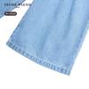 Teenie Weenie Kids Girl's Casual Loose Denim Long Pants