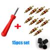 Car Slotted Handle Tire Valve Stem Core Remover Screwdriver for Bicycle Motorcycle Tire Repair Install Tool Kit Auto Accessories