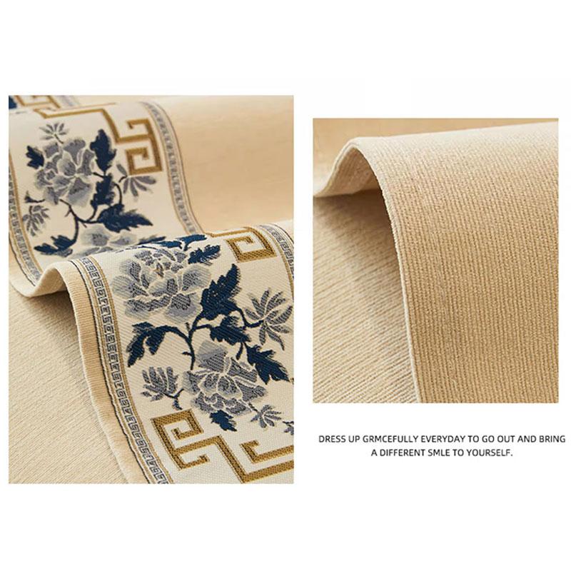 Embroidered Lace Chenille Sofa Cover for All Seasons Living Room Non-slip Sofa Seat Cushion Couch Slipcover Dustproof Sofa Towel