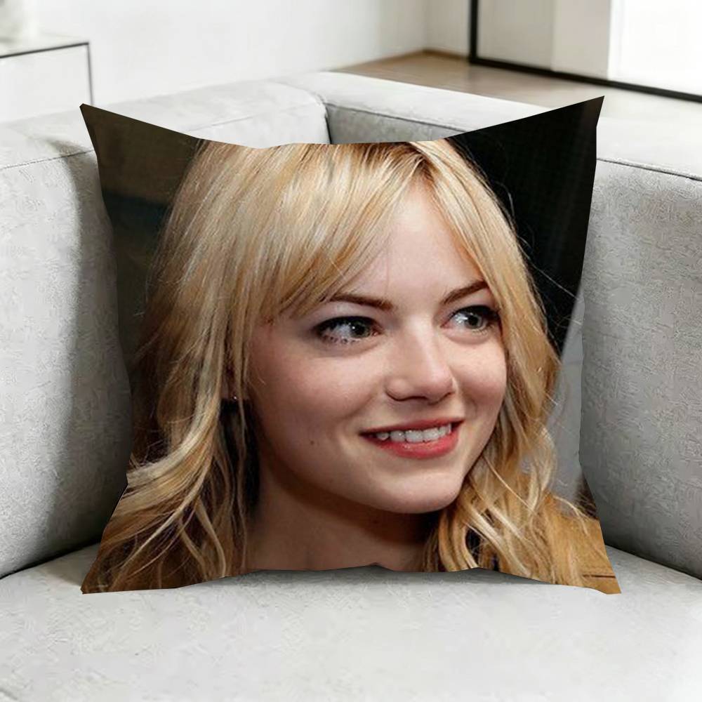 EmmaA SStone La La Land Pillow Case Square DoubleSided Sofa Cushion Cover Bedroom Bedside Pillow Gift