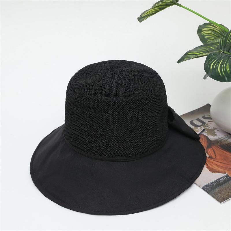 Denim Washed Vintage Fisherman Hat Womens Spring Sunshade With Brim Wide