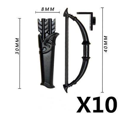 Mittelalterliche Militärzubehör Bausteine Ritter Figuren Waffe Schild Rüstung Helm Speer Bogen Armbrust Axt Hammer Spielzeug K026