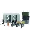 WK2 Militärbasis Moc Sentinel Turm Wachturm Gefängniskäfig Gebäude Modell Militärspielzeug Waffen Baustein DIY Junge Kind Geschenk