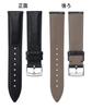 Leather Watch Strap Quick Release Leather Watch Band Multiple Color Watch Band Stylish Replacement Strap Soft Breathable Unisex [BINLUN] (18mm, Black)