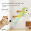 Cute Parrot Plush Pet Toy Realistic Bird Cat Toy for Self-Entertainment Companion Cat Supplies