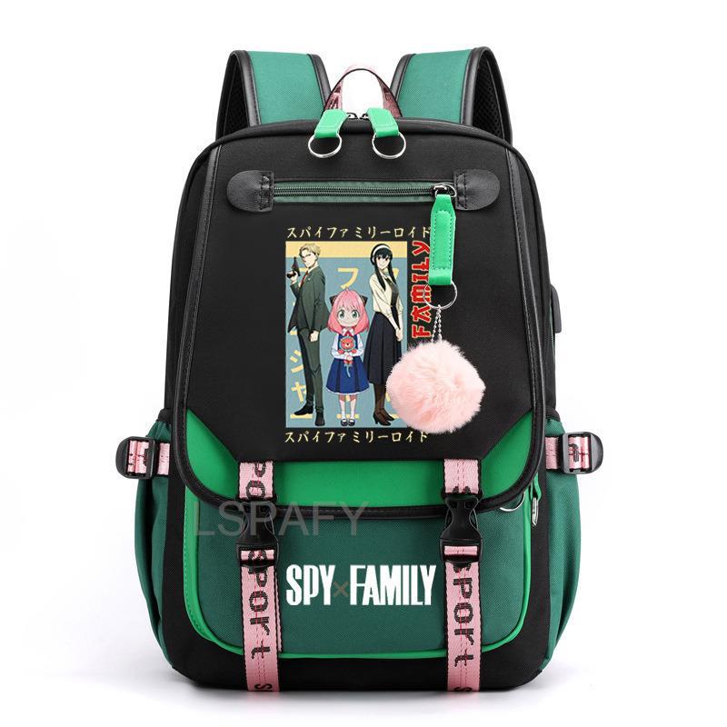 Spy × Family Spy Play House Anime School Bag Multifunctional Large Capacity Backpack Male Computer