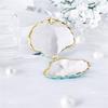 Shell Jewelry Box Proposal Ring Packaging Boxes Women's Ring Jewelry Storage Display Box Creative Handmade Wedding Gifts
